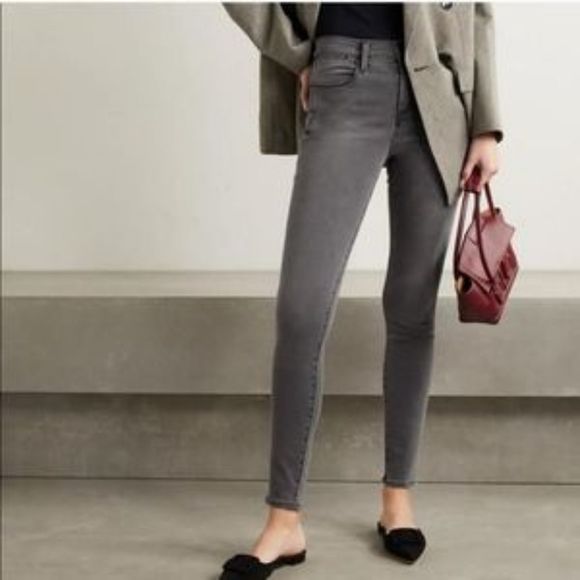 Frame Denim Denim - Frame sz 26 Le High Skinny in Smithson gray